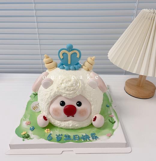 白羊座Loopy小海狸立体卡通蛋糕-低糖处理无添加 商品图2