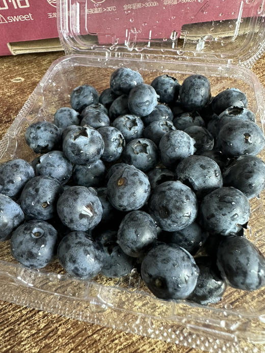 雪山恬®纯甜蓝莓，L25品种，15mm+中大果，纯甜爽脆，果香浓郁～炫到停不下来！ 商品图0