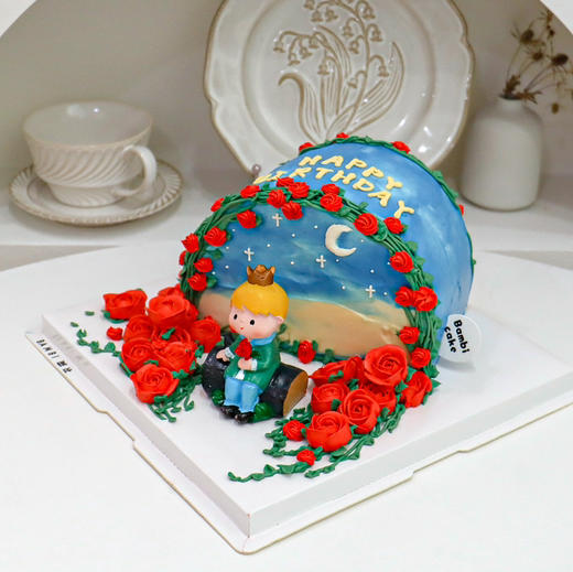 小王子&玫瑰丨蛋糕 商品图1