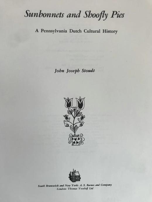 太阳帽与糖馅饼：宾夕法尼亚州荷兰文化史 200余幅插图 精装大16开 商品图3