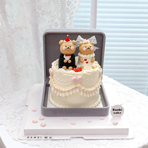 首饰盒婚礼小熊 商品图0