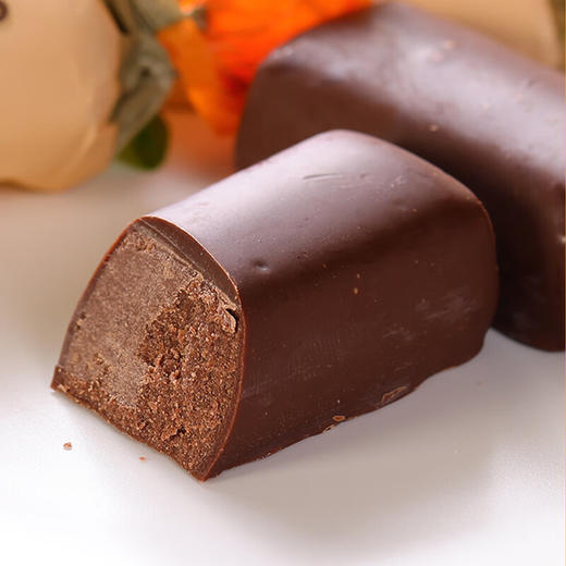 KDV俄罗斯原装进口巧克力涂层土豆夹心糖500g/袋 休闲零食 商品图5