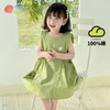 贝贝怡2024夏季新款轻薄透气童趣田园无袖连衣裙女童ZB2DQ006 商品缩略图0