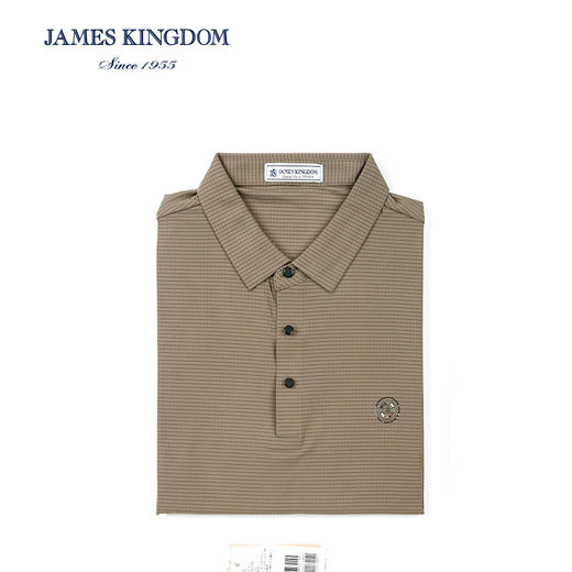 占姆士男士时尚翻领短袖POLO衫 商品图0