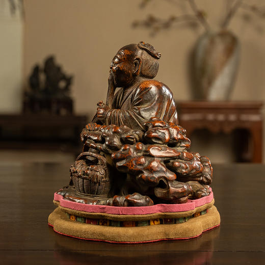 清 竹雕孙思邈人物摆件 商品图4