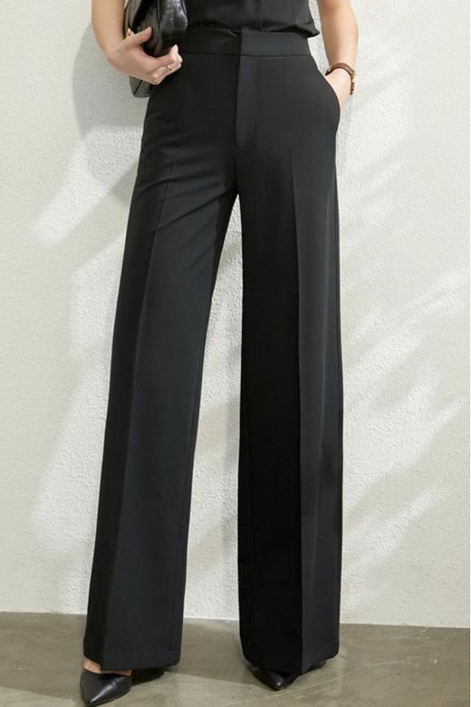 AMII/艾米 V领无袖马甲外套长裤套装 12031 商品图8