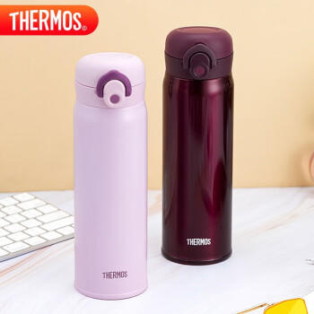 膳魔师（THERMOS）保温杯500毫升男女大容量316钢学生儿童保冷水杯子 TCMO-500S WH 商品图7