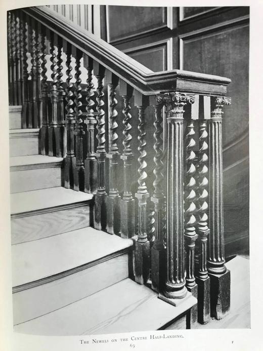 约20世纪早期 雷恩与乔治时期早期房屋图集 约百幅插图 布面精装大16开 商品图6