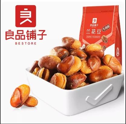 良品铺子兰花豆牛肉味120g 商品图0
