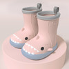 【云感软弹科技，鲨鱼儿童雨鞋】鲨鱼儿童雨鞋防水性能好，布面内网透气不闷脚，软而不塌轻质回弹，水鞋软底防滑男童女童幼儿防水胶鞋QQ父亲节礼物新年礼盒年货礼盒 商品缩略图8