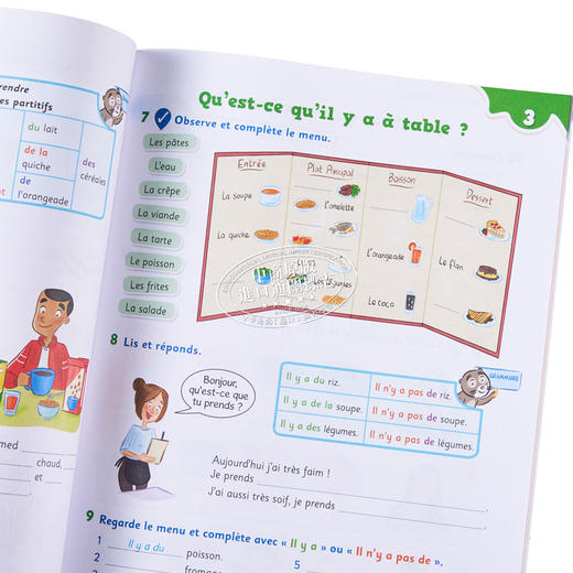 【中商原版】ELI 法语少儿教材 莱奥与特奥 2级 练习册 配音频CD LEO ET THEO 2 WB +Audio CD法文原版 教材教辅用书 法语学习 商品图3