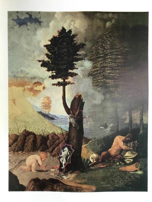 38.5*29cm！1946年 国家艺术画廊杰作图集 近百幅彩色插图 漆布精装8开 商品图14