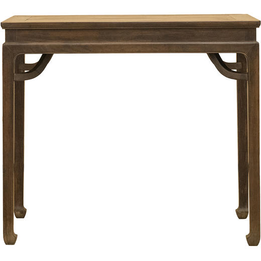 清 红木束腰马蹄腿霸王枨小书桌 商品图5