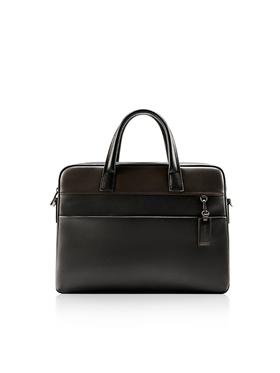 新秀丽 公文包  BC9*09011-F 黑色/咖色.