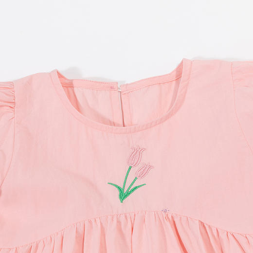 贝贝怡24年夏款舒适可爱儿童裙子纯棉甜美公主裙ZB2DQ010 商品图10