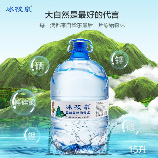 水道佳  冰筱泉金寨山泉水15L/桶【FY】 商品图0