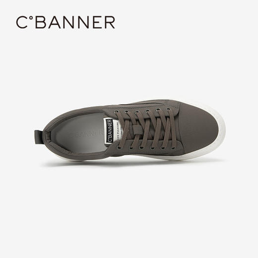 千百度男鞋时尚休闲鞋春夏男士厚底增高板鞋舒适运动鞋A24169605 商品图2