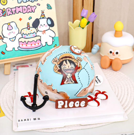 海贼王弧形蛋糕 商品图2