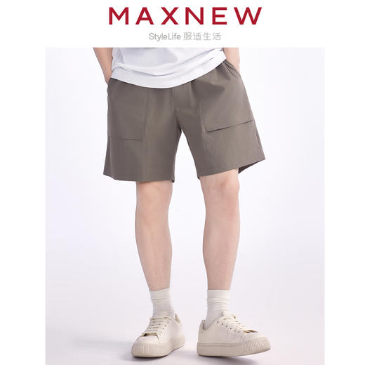 【短裤】男装休闲速干宽松五分裤 1N2114203 商品图3