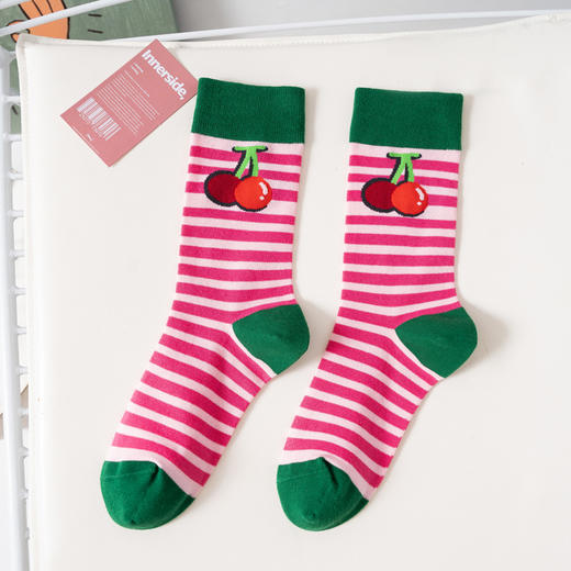 【59元3双】时尚袜系列中长筒[2412509] 商品图2