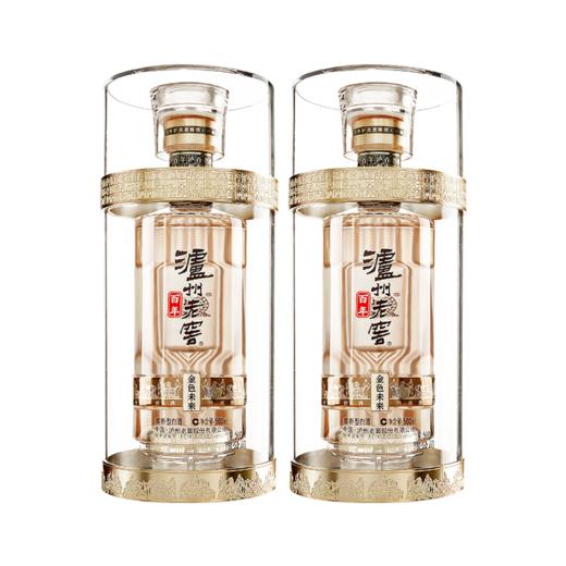 【酒厂直营】泸州老窖百年酒金色未来52%vol 500ml*6 泸州老窖官方旗舰店 商品图1