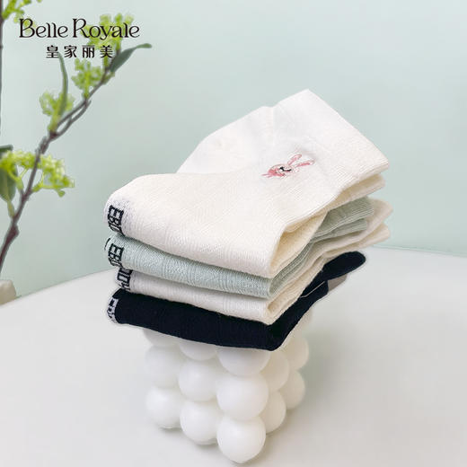 【49元5双，数量拍5】新款夏季薄款女袜透气轻薄简约凉快WZM3470 商品图3