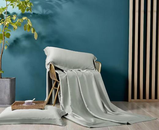 利路米百支纯色奥地利兰精天丝面料四件套 绿 商品图1