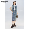 夏上新时尚牛仔气质清新套装裙4242011 商品缩略图2