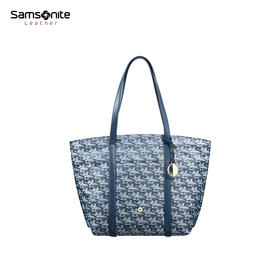 新秀丽 托特包  NO3*88017-F 蓝色印花.