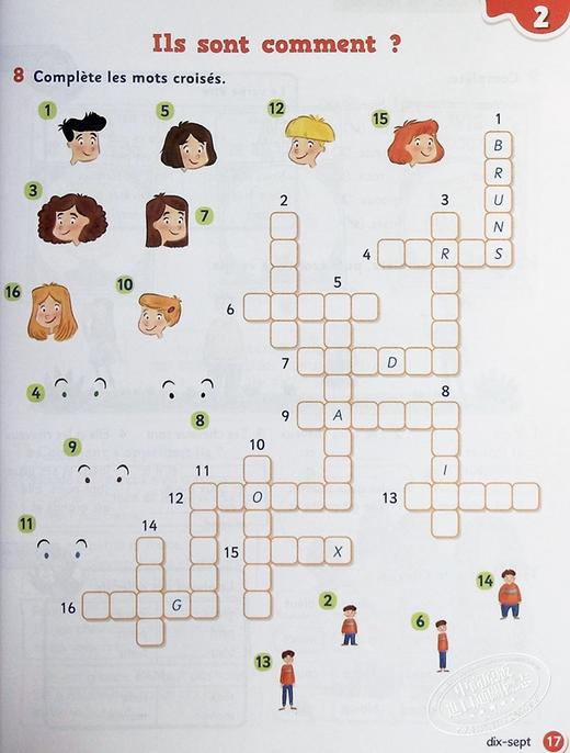 【中商原版】ELI 法语少儿教材 莱奥与特奥 2级 练习册 配音频CD LEO ET THEO 2 WB +Audio CD法文原版 教材教辅用书 法语学习 商品图7