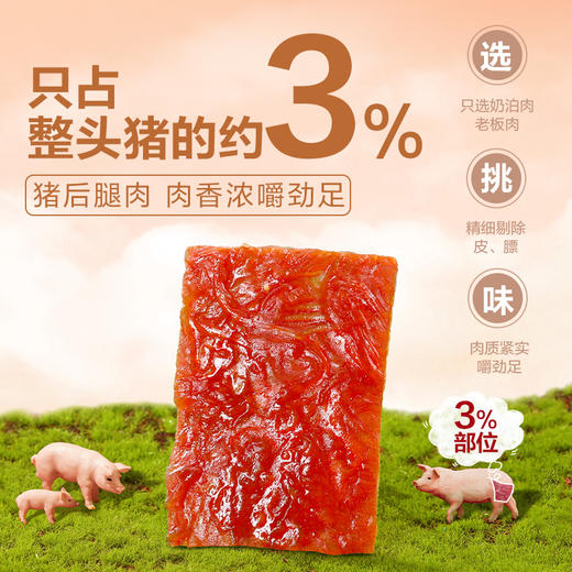 良品铺子|【爆款满减】猪肉脯自然片(原味)40g（单拍不发货） 商品图1