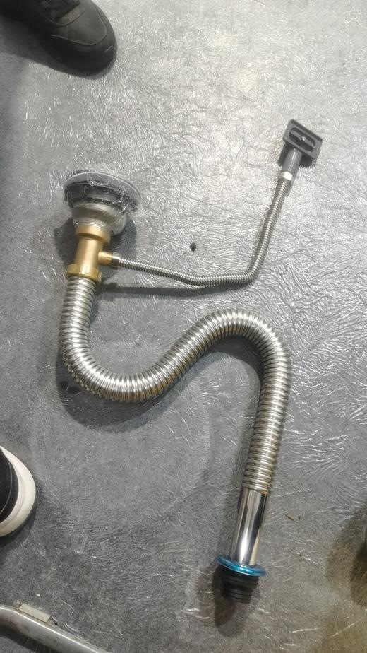 铜 单水槽 下水 套装 商品图0