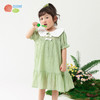 贝贝怡儿童裙子夏季新款薄款亲肤透气甜美短袖宝宝连衣裙ZB2DQ008 商品缩略图1