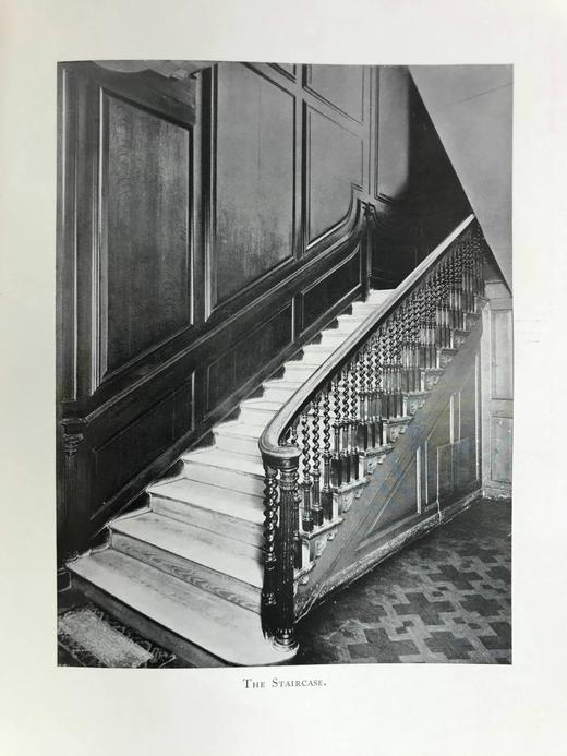 约20世纪早期 雷恩与乔治时期早期房屋图集 约百幅插图 布面精装大16开 商品图7