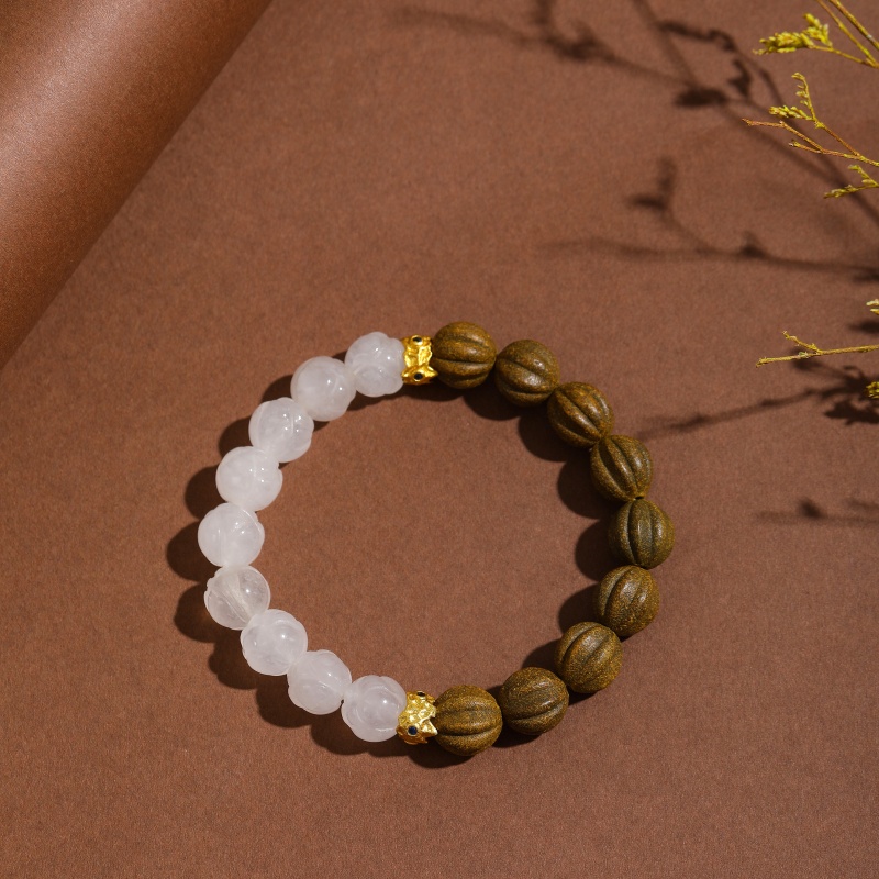 【净心莲花香珠手链】古法手工制作合香珠 净化心神清明思绪