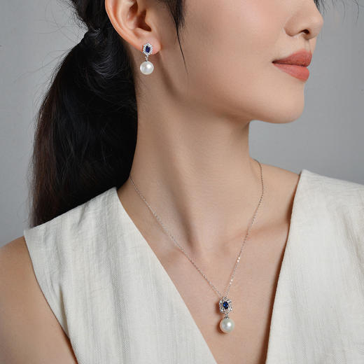 Manreya 彩宝爱迪生珍珠项链 / 耳环 / 套装系列 商品图1