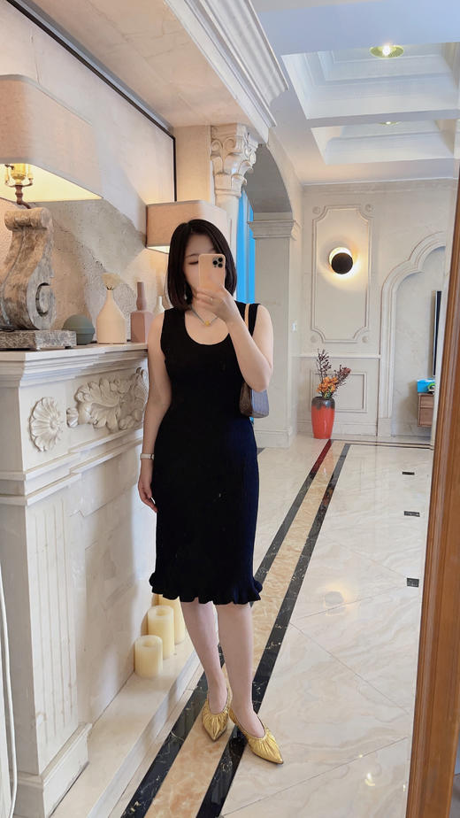 花花团篙端定制手工制作小羊皮鞋，精巧小猫跟鞋，日常舒适好走路，皮质柔软细腻，双色可选，时髦精的必选项，上脚chao享受，优雅好搭👍🏻 商品图12