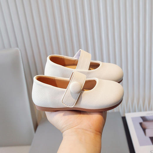 【夏季新款百搭纯色小皮鞋】女童鞋纯色小皮鞋，韩版时尚又洋气，女童公主鞋女童透气小皮鞋QQ 商品图6