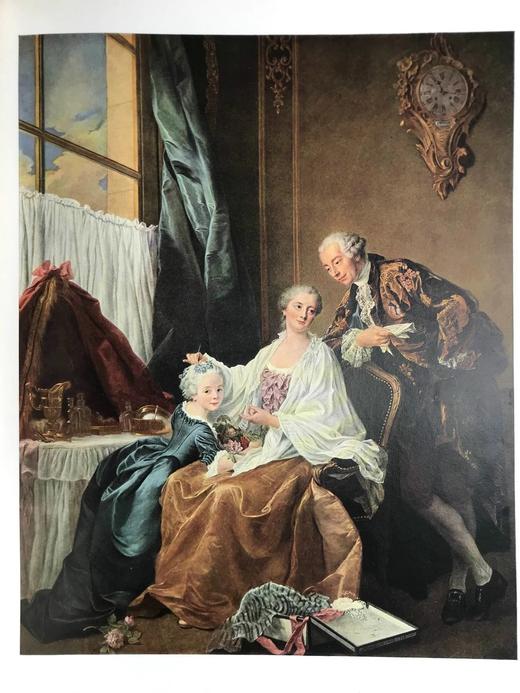 38.5*29cm！1946年 国家艺术画廊杰作图集 近百幅彩色插图 漆布精装8开 商品图9