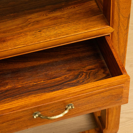 二十世纪 黄花梨一块玉架几案 商品图3