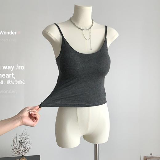 【超值任选2件！】吊带背心女外扩内衣显胸上衣，美背设计感小众内搭外穿打底，自带BRA穿出自由不受束缚的感觉-lm！ 商品图8
