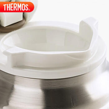 膳魔师（THERMOS）500ml保温商务办公带杯盖水杯男女士简约保冷杯FEI-501MSB宝蓝色 商品图2