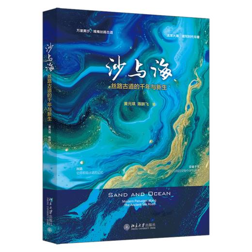沙与海：丝路古道的千年与新生 黄元琪 陈跃飞 著 北京大学出版社 商品图0