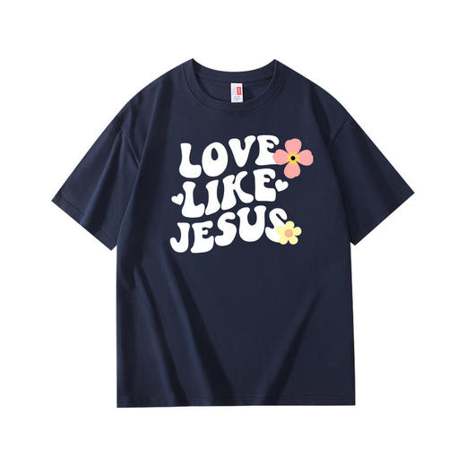 溪水边原创像他T恤220克宽松款 商品图5