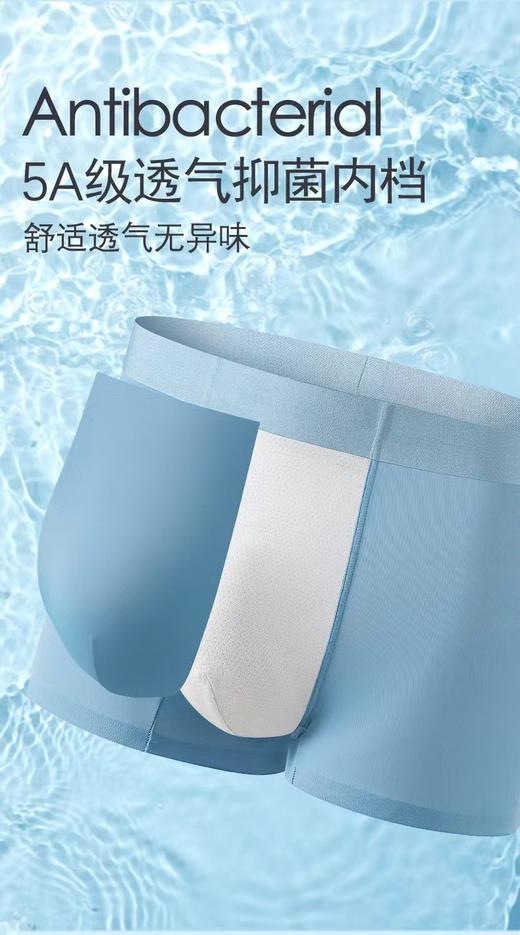男士抗菌凉感速干内裤平角裤 商品图4