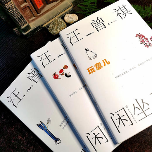 汪曾祺闲坐三书：玩意儿、烟火气、人情味 商品图1