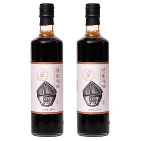 【产地直发包邮】山季—特制秋油不加糖500ML*2（生抽）