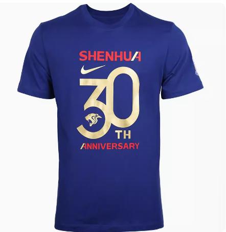 NIKE/耐克 AS SHSH M NK 30TH ANNIV TEE 上海申花30周年纪念T 商品图1