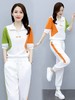 ALBB-休闲运动套装女2024年夏季新款韩版时尚洋气显瘦气质两件套潮 商品缩略图7