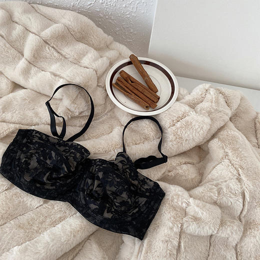 【薄如蝉翼，防止露点尴尬！】薄款防滑裹胸防下垂大码抹胸，夏季护胸防走光蕾丝罩杯，轻如羽毛 看得见的轻薄透气-lm！ 商品图8